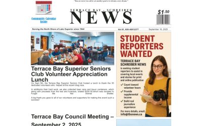 Terrace Bay Schreiber News September 16 2025