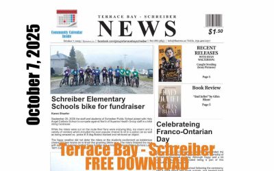FREE to Download Terrace Bay – Schreiber News October 7, 2025